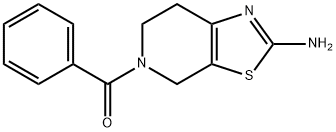 5-benzoyl-4H,5H,6H,7H-[1,3]thiazolo[5,4-c]pyridin-2-amine Structure