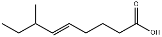(E)-7-methyl-5-nonenoic acid Struktur