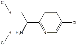 (1R)-1-(5-CHLOROPYRIDIN-2-YL)ETHAN-1-AMINE DIHYDROCHLORIDE Struktur