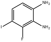 3-Fluoro-4-iodo-benzene-1,2-diamine Struktur