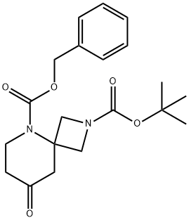 5-Benzyl 2-Tert-Butyl 8-Oxo-2,5-Diazaspiro[3.5]Nonane-2,5-Dicarboxylate Structure