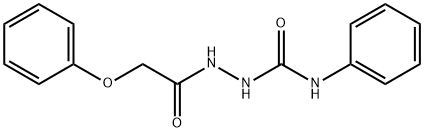 2-(phenoxyacetyl)-N-phenylhydrazinecarboxamide Struktur