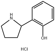 2-(Pyrrolidin-2-yl)phenol hydrochloride Structure