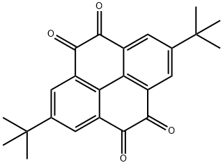 4,5,9,10-Pyrenetetrone, 2,7-bis(1,1-dimethylethyl)- Structure