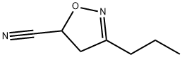 3-Propyl-4,5-dihydro-isoxazole-5-carbonitrile,190907-50-7,结构式