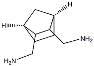[(1R,4S)-3-(aminomethyl)-2-bicyclo[2.2.1]heptanyl]methanamine Struktur