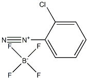 Benzenediazonium, 2-chloro-, tetrafluoroborate(1-) 化学構造式