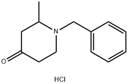 1-苄基-2-甲基哌啶-4-酮 盐酸盐, 1956341-35-7, 结构式