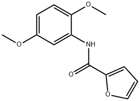 N-(2,5-dimethoxyphenyl)furan-2-carboxamide Struktur