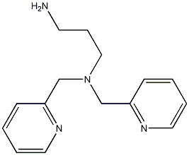 1,3-Propanediamine, N,N-bis(2-pyridinylmethyl)- Structure