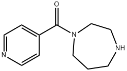 1-(ピリジン-4-カルボニル)-1,4-ジアゼパン 化学構造式