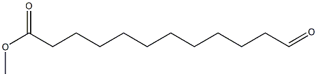 Dodecanoic acid, 12-oxo-, methyl ester Structure