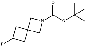 tert-butyl 6-fluoro-2-azaspiro[3.3]heptane-2-carboxylate Structure