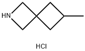 6-methyl-2-azaspiro[3.3]heptane hydrochloride Structure