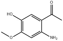 1-(2-Amino-5-hydroxy-4-methoxy-phenyl)-ethanone Struktur