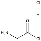 Acetyl chloride, amino-, hydrochloride Structure