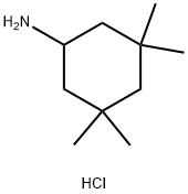(3,3,5,5-tetramethylcyclohexyl)amine hydrochloride Structure