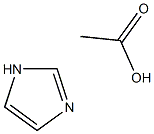 1H-Imidazole, acetate Structure