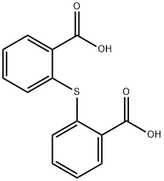 2-(2-carboxyphenyl)sulfanylbenzoic acid Structure