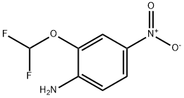 2-(二氟甲氧基)-4-硝基苯胺, 22236-06-2, 结构式