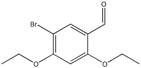 5-bromo-2,4-diethoxybenzaldehyde Structure