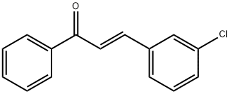 (E)-3-クロロカルコン 化学構造式