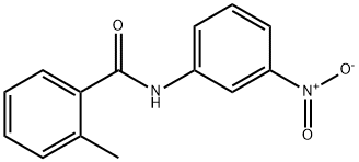 2-methyl-N-(3-nitrophenyl)benzamide 化学構造式