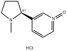 Pyridine,3-(1-methyl-2-pyrrolidinyl)-, 1-oxide, dihydrochloride, (S)- (9CI) Structure