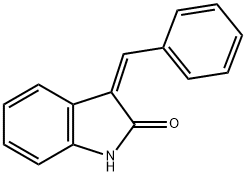 (3Z)-3-(phenylmethylidene)-2,3-dihydro-1H-indol-2-one Structure