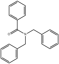 N,N-ジベンジルベンズアミド 化学構造式