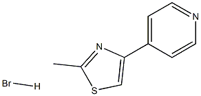 2-甲基-4-(吡啶-4-基)噻唑 结构式