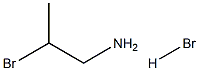 2-溴丙胺氢溴酸盐,2403-33-0,结构式