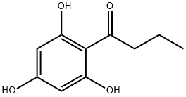 1-(2,4,6-三羟基苯基)丁烷-1-酮 结构式