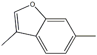 Benzofuran,3,6-dimethyl- Structure