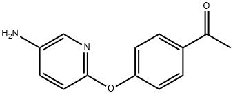 1-[4-(5-Amino-pyridin-2-yloxy)-phenyl]-ethanone Structure