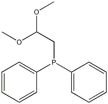 Phosphine,(2,2-dimethoxyethyl)diphenyl- Structure
