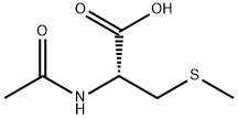 Cysteine,N-acetyl-S-methyl- 结构式