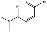 (Z)-4-(二甲基氨基)-4-氧代-2-丁烯酸 结构式