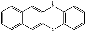 12H-苯并[B]吩噻嗪,258-08-2,结构式