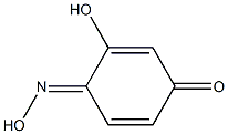 2,5-Cyclohexadiene-1,4-dione,2-hydroxy-, 1-oxime 结构式