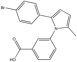 26165-59-3 Benzoic acid,3-[2-(4-bromophenyl)-5-methyl-1H-pyrrol-1-yl]-