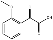 2-(2-甲氧基苯基)-2-氧代乙酸, 26767-06-6, 结构式