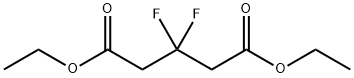 Diethyl 3,3-difluoropentanedioate Structure