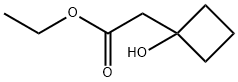 ETHYL 2-(1-HYDROXYCYCLOBUTYL)ACETATE Structure