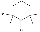 2-bromo-2,6,6-trimethyl-cyclohexan-1-one