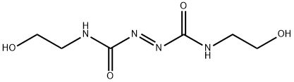 Diazenedicarboxamide,N,N'-bis(2-hydroxyethyl)- (9CI) Structure