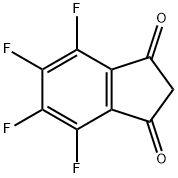 4,5,6,7-四氟-1H-茚-1,3(2H)-二酮 结构式