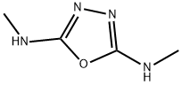 1,3,4-Oxadiazole-2,5-diamine, N,N'-dimethyl- 结构式