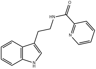 N-[2-(1H-indol-3-yl)ethyl]-2-pyridinecarboxamide Structure