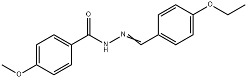 N'-(4-ethoxybenzylidene)-4-methoxybenzohydrazide|